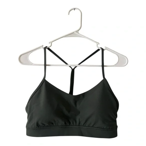 LULULEMON Flow Y Bra Nulu Light Support A-C Cups w Pads NWOT size 10 square tag - Picture 5 of 8